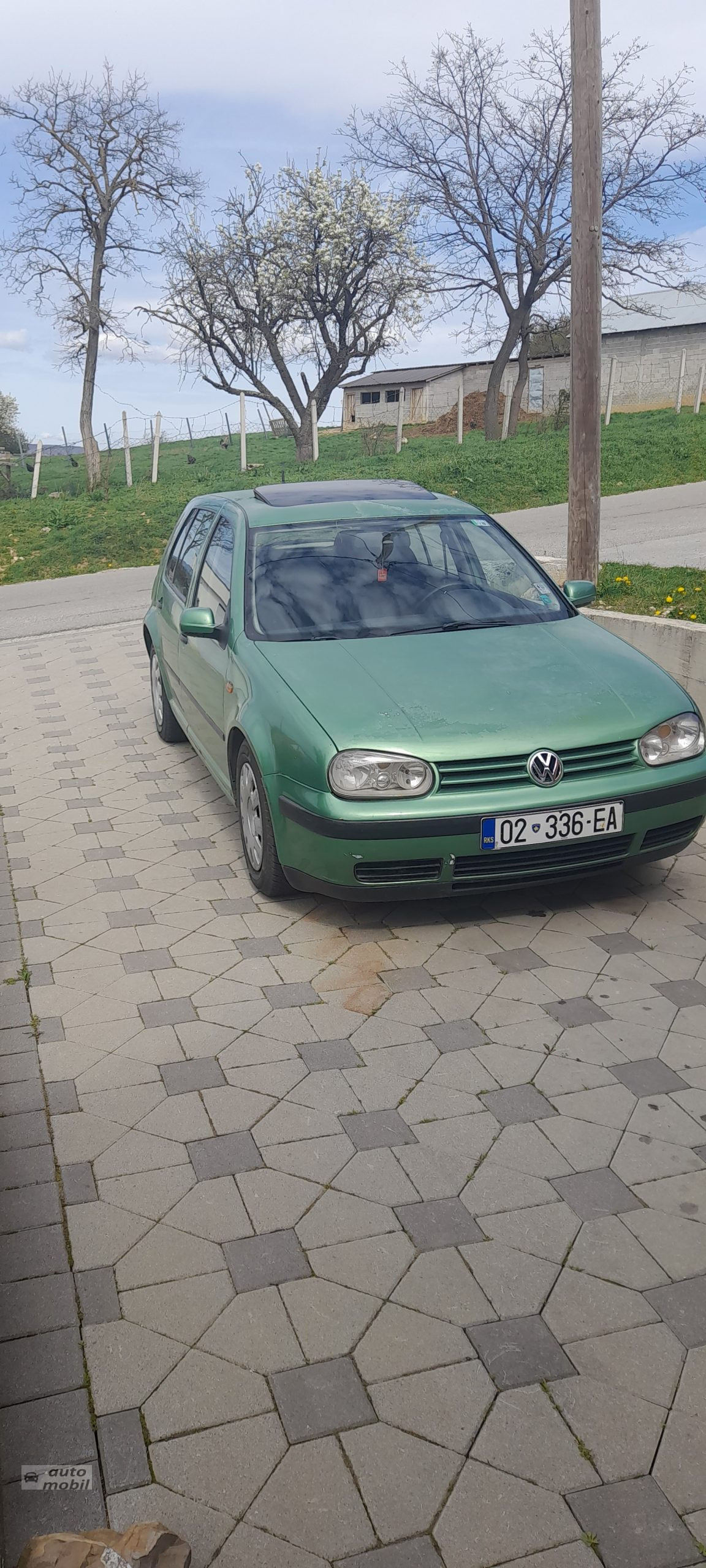 Shes golf4 , 1.9TDI , Rks 02.10.2024, korbe llamell set ndrrun , klim AC ,Panoram, mbyllje qendrore