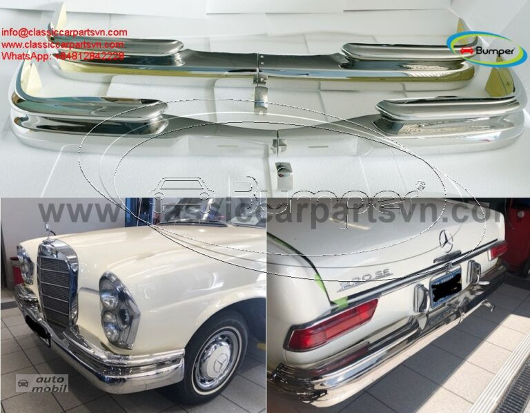 Mercedes W111 W112 Fintail Coupe (1959 – 1968) Bumpers