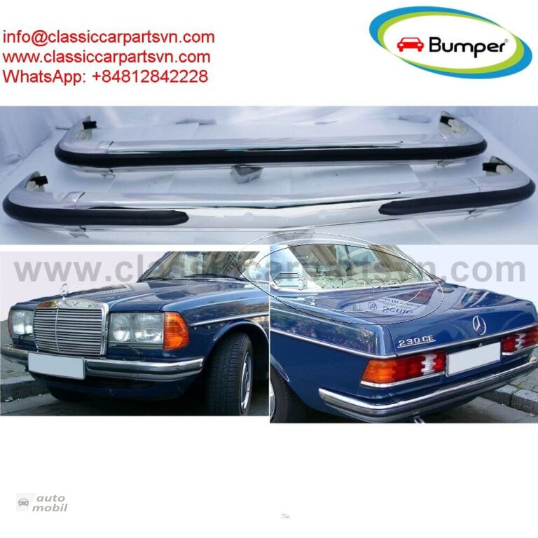 Mercedes W123 Coupe 2-Door (1976–1985) Bumpers