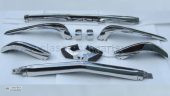 BMW 1502.1602.1802.2002 bumpers (1971-1976) by stainless steel new