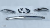 BMW 1502.1602.1802.2002 bumpers (1971-1976) by stainless steel new