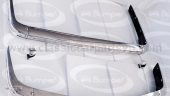 BMW E21 bumpers full set new (1975-1983) by stainless steel new